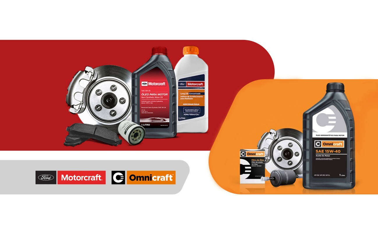 Conheça as peças de reposição Motorcraft e Omnicraft Moto Mundo SA