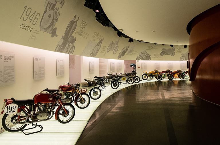  Museu Ducati, uma jornada apaixonante pela história da marca italiana