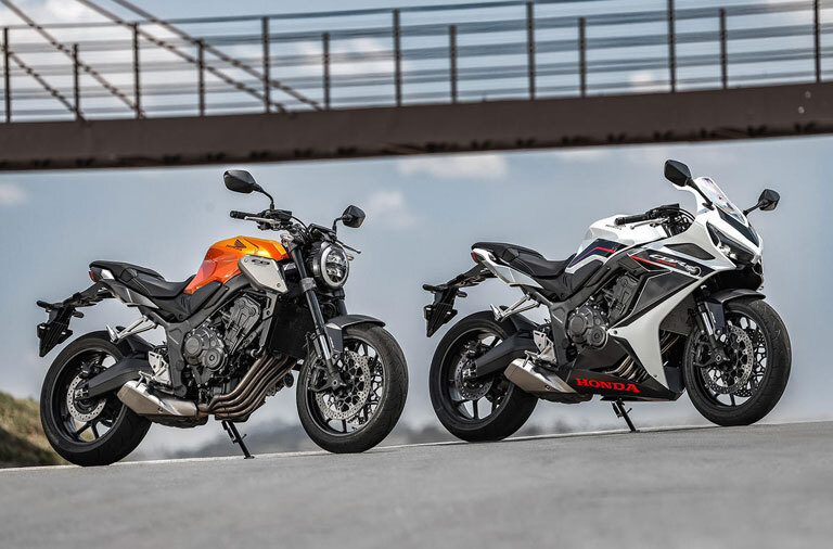  As novidades em cores e acabamentos dos modelos Honda CB 650R e CBR 650R 2024