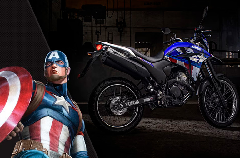  Collab com a Marvel: os três modelos temáticos relançados pela Yamaha em 2023