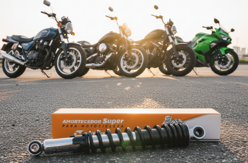  Cofap expande linha de amortecedores para motos de média e alta cilindrada