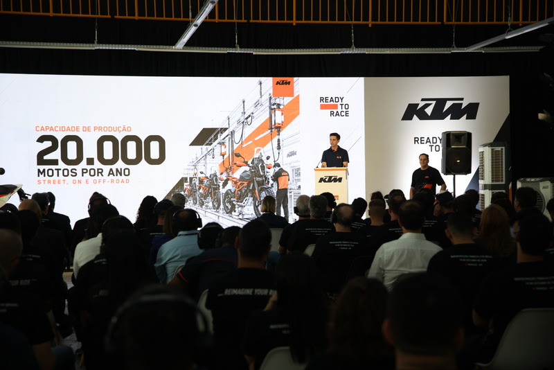 KTM LANÇA NOVA FABRICA no BRASIL 3